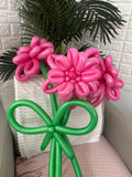 Big flowers balloon bouquet